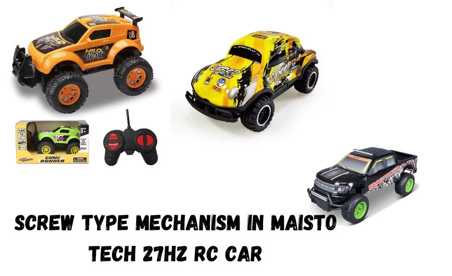maisto tech 27hz remote control rc car screw type